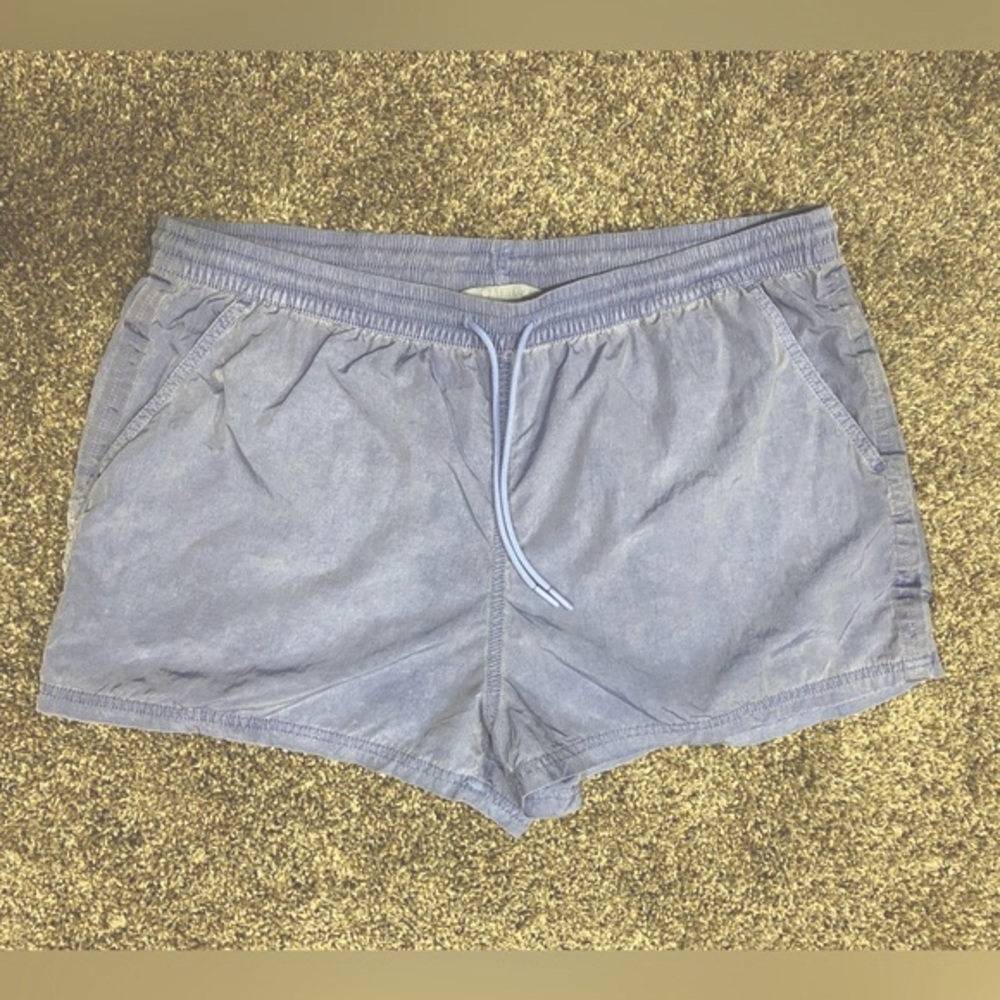 Athleta womens expedition shorts size 16 light purple lavender periwinkle plus
